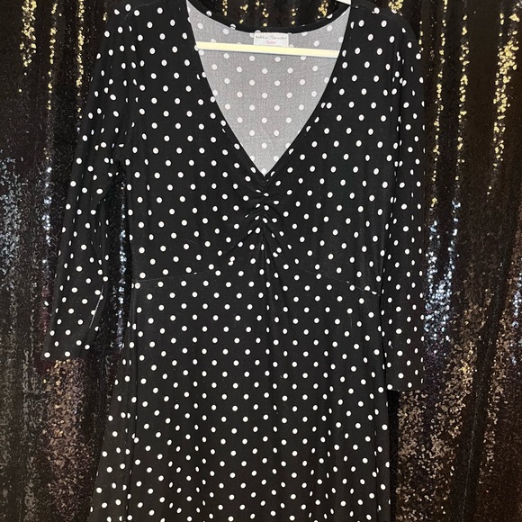 Bobbie Brooks Dresses & Skirts - Bobbie Brooks Black and White Polka Dot Dress